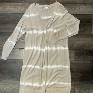 Pure Jill lightweight sweater duster Size M